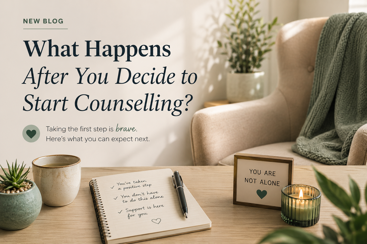 What Happens After You Decide to Start Counselling?